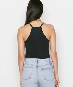 Frame-denim Le Mid Rise Cami -- Noir
