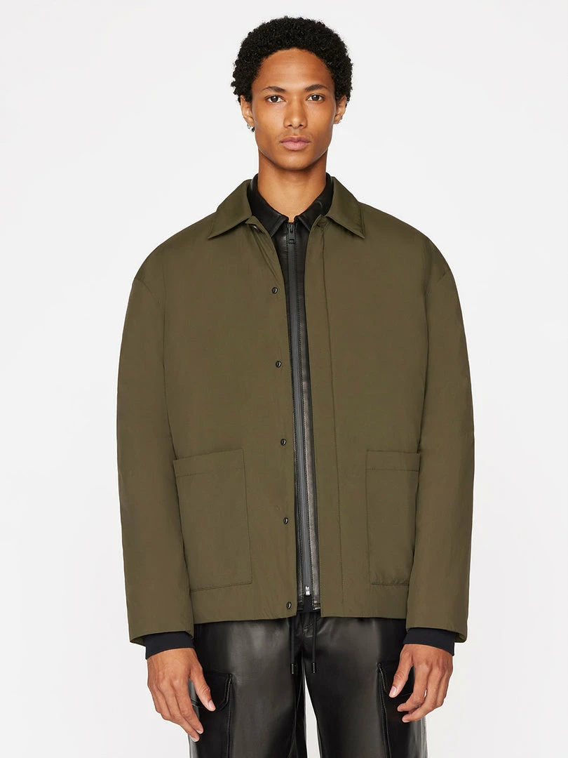 Coupon π Frame-denim Men Light Puffy Workwear Jacket -- Military Green π₯ 1 Frame-denim Men Light Puffy Workwear Jacket -- Military Green