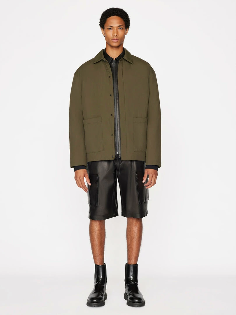 Coupon π Frame-denim Men Light Puffy Workwear Jacket -- Military Green π₯ 2 Frame-denim Men Light Puffy Workwear Jacket -- Military Green