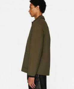 Coupon π Frame-denim Men Light Puffy Workwear Jacket -- Military Green π₯ 10 Frame-denim Men Light Puffy Workwear Jacket -- Military Green