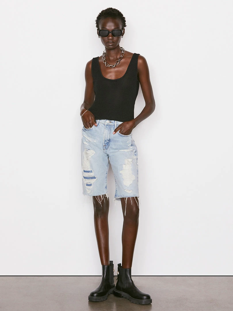 Wholesale 𧨠Frame-denim Crochet Tank -- Noir π© Women π 2 Frame-denim Crochet Tank -- Noir Women