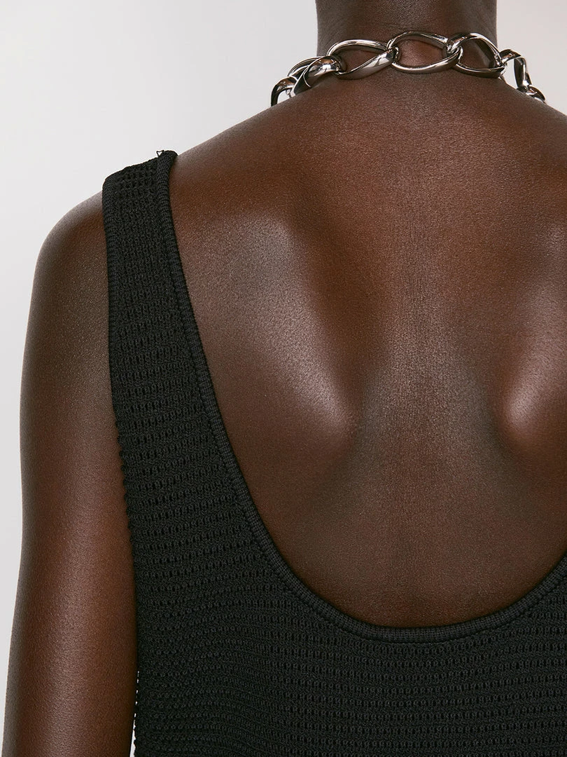 Wholesale 𧨠Frame-denim Crochet Tank -- Noir π© Women π 6 Frame-denim Crochet Tank -- Noir Women