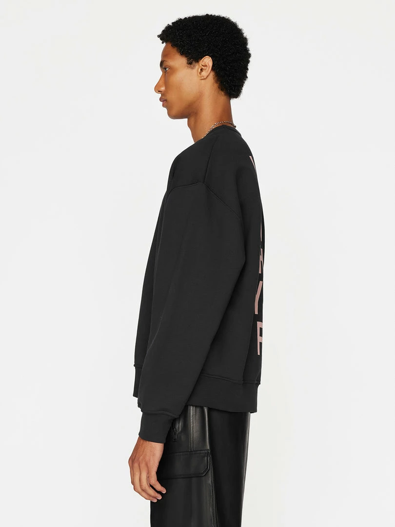 Best Pirce ⭐ Frame-denim Frame Graphic Sweatshirt -- Noir Men ⌛ 4 Frame-denim Frame Graphic Sweatshirt -- Noir Men