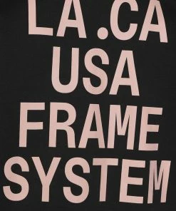 Best Pirce ⭐ Frame-denim Frame Graphic Sweatshirt -- Noir Men ⌛ 8 Frame-denim Frame Graphic Sweatshirt -- Noir Men