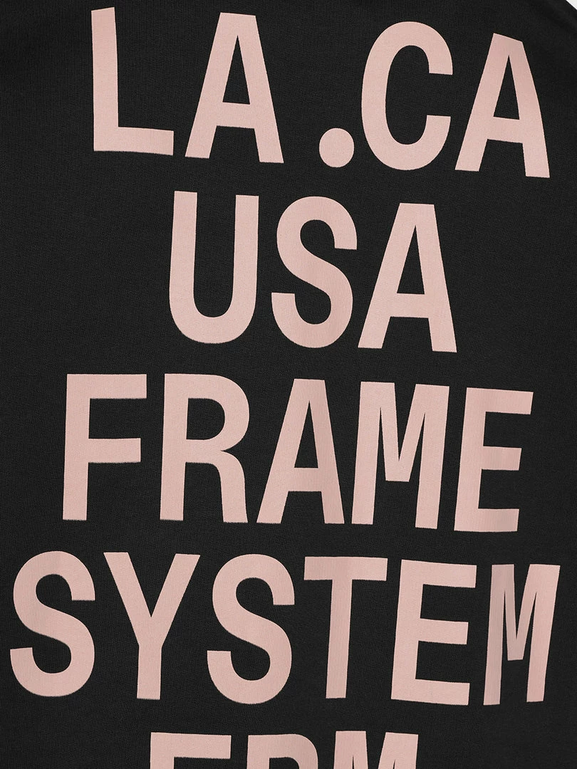 Best Pirce ⭐ Frame-denim Frame Graphic Sweatshirt -- Noir Men ⌛ 3 Frame-denim Frame Graphic Sweatshirt -- Noir Men