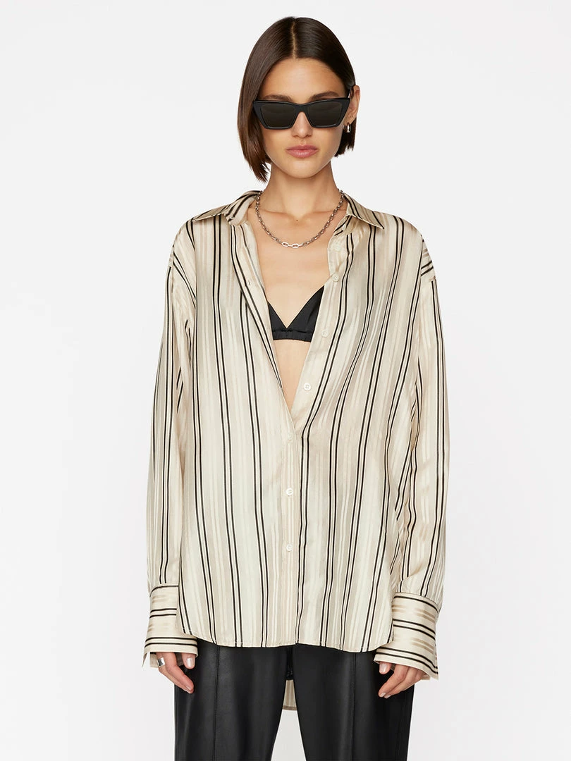 Cheap π₯ Frame-denim π© Women The Oversized π Shirt -- Vanilla Multi π₯ 1 Frame-denim Women The Oversized Shirt -- Vanilla Multi