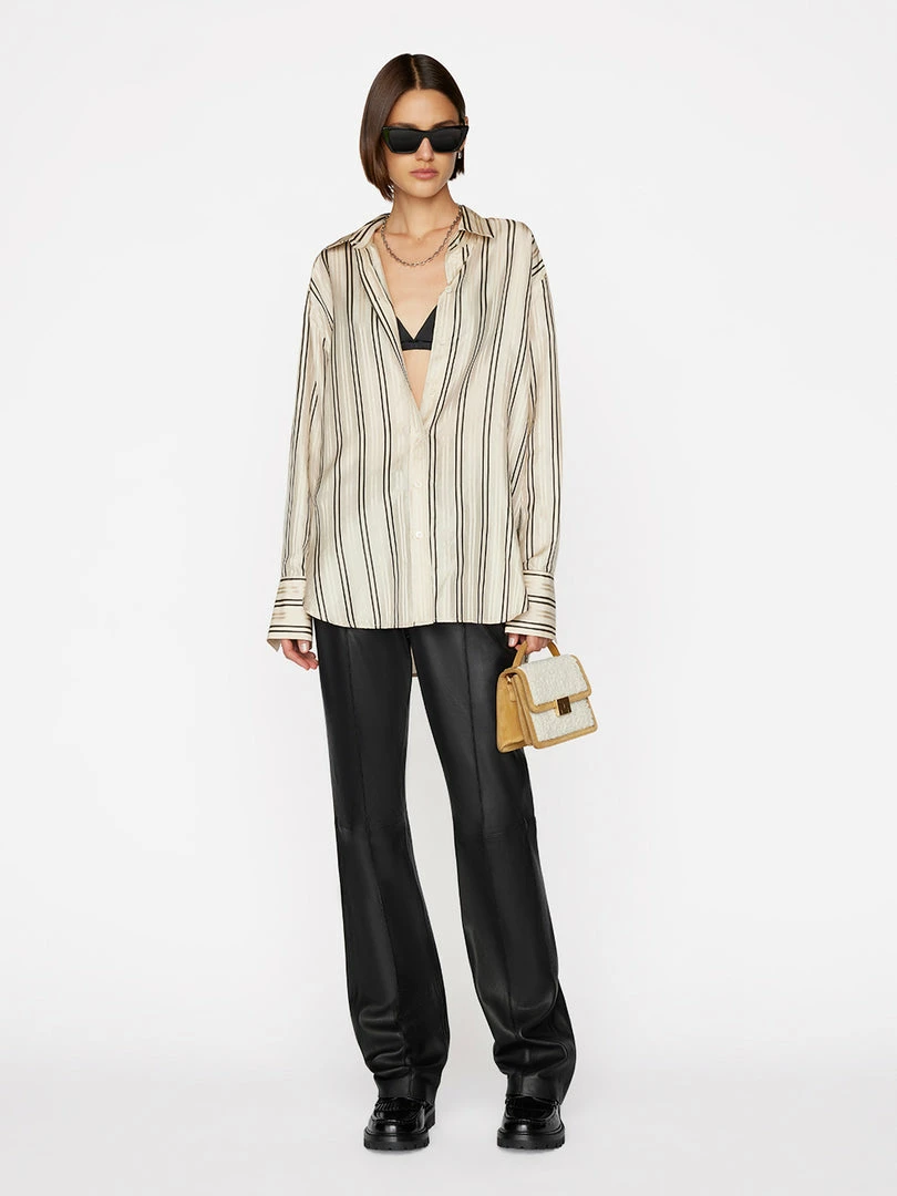 Cheap π₯ Frame-denim π© Women The Oversized π Shirt -- Vanilla Multi π₯ 5 Frame-denim Women The Oversized Shirt -- Vanilla Multi