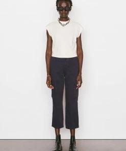 Frame-denim Relaxed Utility Pant -- Washed Navy