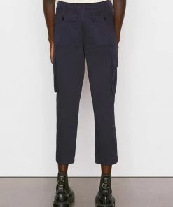 Frame-denim Relaxed Utility Pant -- Washed Navy