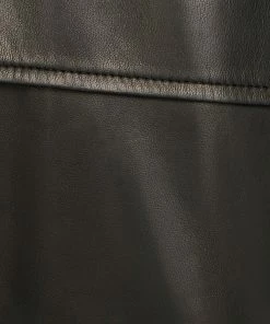 Frame-denim Men Cargo Leather Short -- Noir