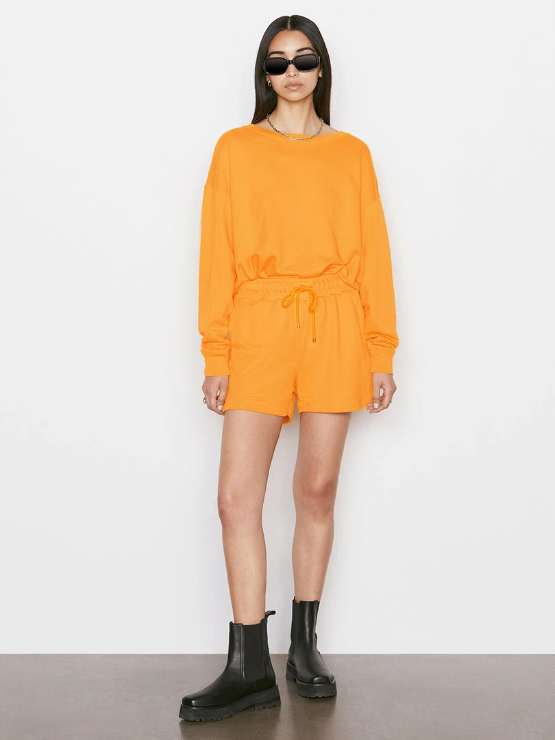 Coupon β€οΈ Frame-denim Drawstring Lounge Short -- Kumquat π© Women π 2 Frame-denim Drawstring Lounge Short -- Kumquat Women