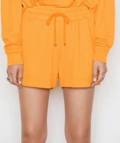 Coupon β€οΈ Frame-denim Drawstring Lounge Short -- Kumquat π© Women π 9 Frame-denim Drawstring Lounge Short -- Kumquat Women