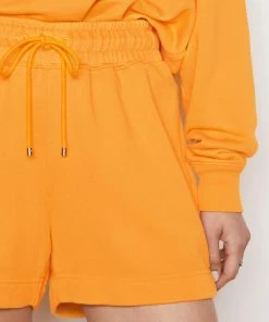 Coupon β€οΈ Frame-denim Drawstring Lounge Short -- Kumquat π© Women π 12 Frame-denim Drawstring Lounge Short -- Kumquat Women