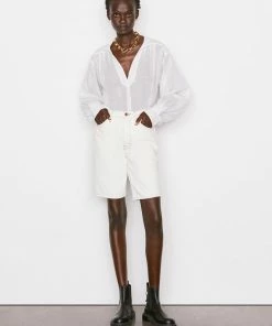 Frame-denim Kaftan Popover -- Blanc Women