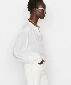 Coupon π Frame-denim Kaftan Popover -- Blanc π© Women π 10 Frame-denim Kaftan Popover -- Blanc Women