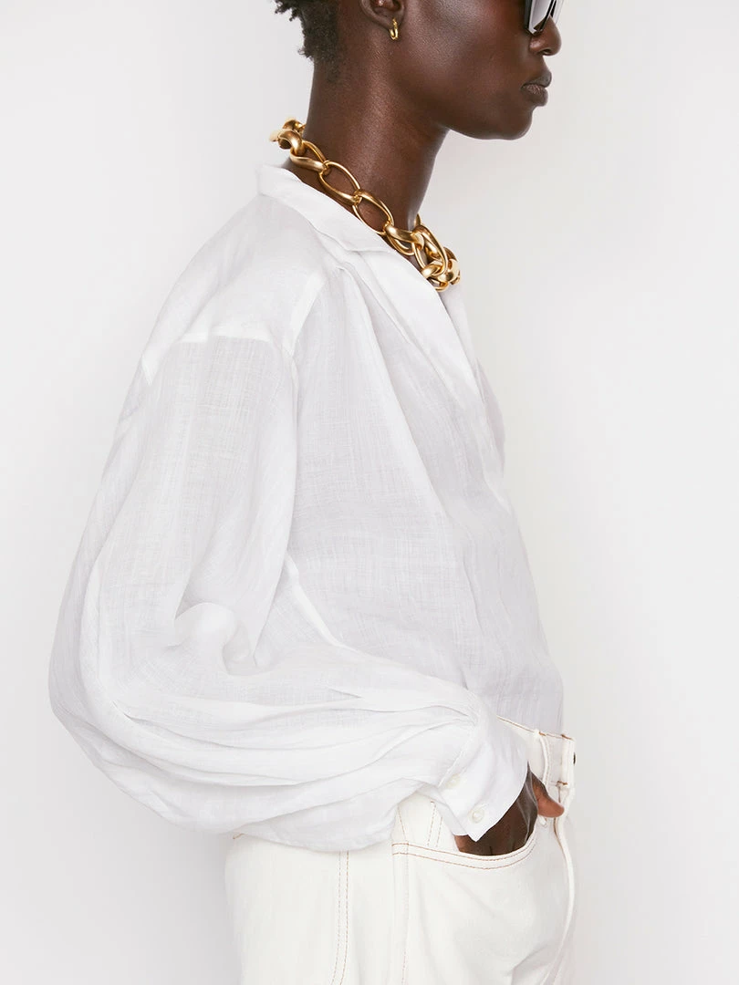 Coupon π Frame-denim Kaftan Popover -- Blanc π© Women π 5 Frame-denim Kaftan Popover -- Blanc Women