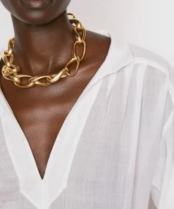 Coupon π Frame-denim Kaftan Popover -- Blanc π© Women π 9 Frame-denim Kaftan Popover -- Blanc Women