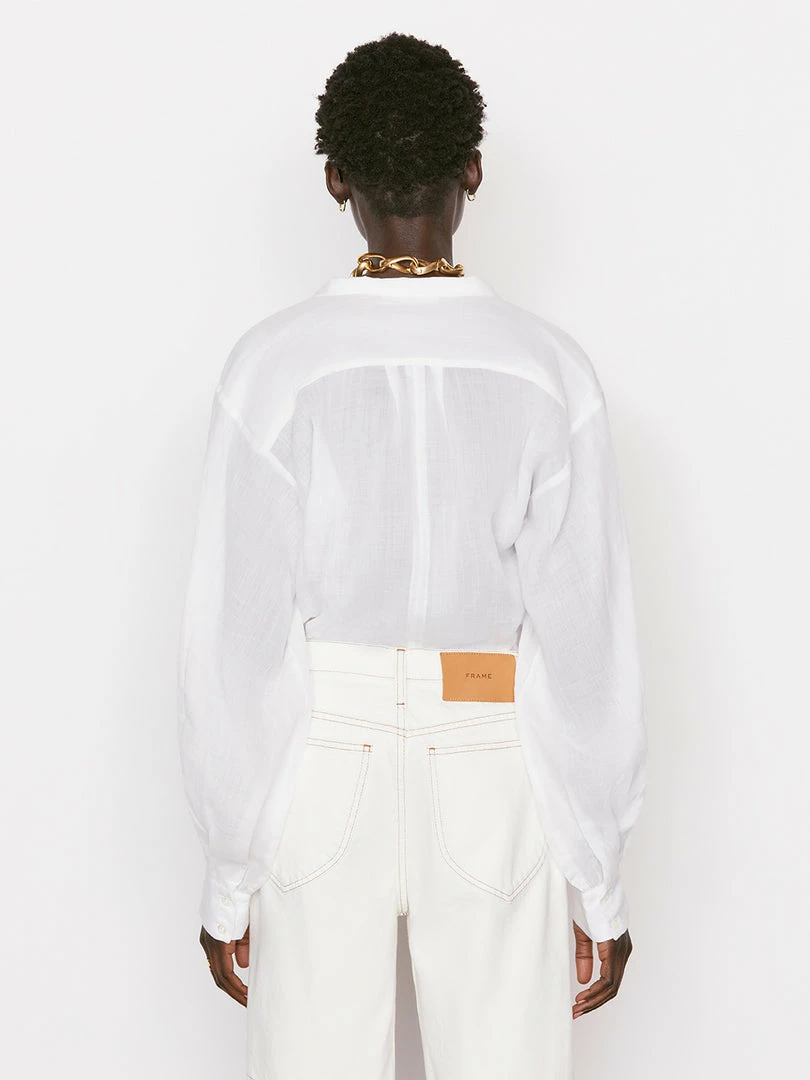 Coupon π Frame-denim Kaftan Popover -- Blanc π© Women π 7 Frame-denim Kaftan Popover -- Blanc Women