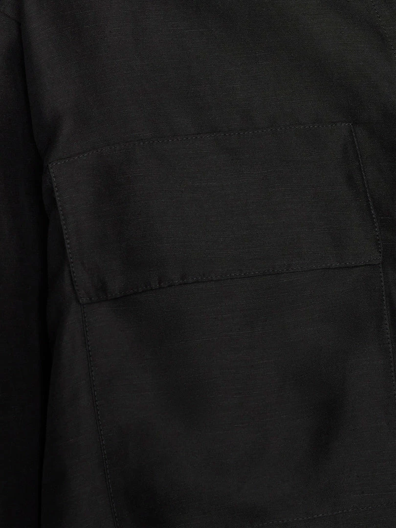 Best deal β Frame-denim Cropped Safari π Shirt -- Noir π 5 Frame-denim Cropped Safari Shirt -- Noir