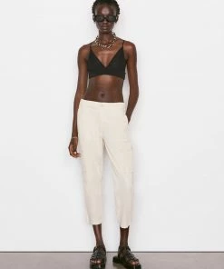 Frame-denim Crochet Bralette -- Noir Women