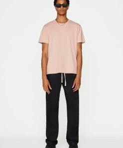 Frame-denim Frame Logo Tee -- Dress Rose Men