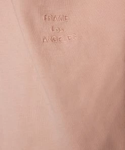 Frame-denim Frame Logo Tee -- Dress Rose Men