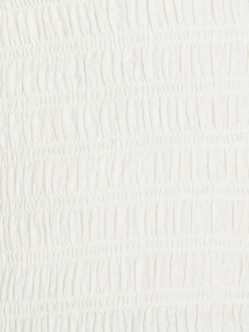 Top 10 βοΈ Frame-denim V-Neck Smocked Top -- Off White π© Women π 5 Frame-denim V-Neck Smocked Top -- Off White Women