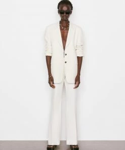 Frame-denim Le High Flare Trouser -- Blanc Women