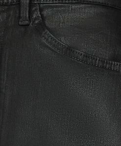 Buy π Frame-denim π© Women Midi Slit π Skirt -- Noir π§₯ Coated π 9 Frame-denim Women Midi Slit Skirt -- Noir Coated