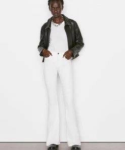 Frame-denim Women Le High Flare -- Blanc