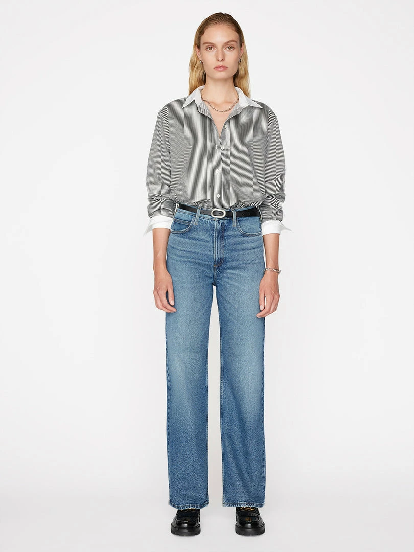 Best Sale π― Frame-denim The Oversized π Shirt -- Noir Multi π© Women π 2 Frame-denim The Oversized Shirt -- Noir Multi Women