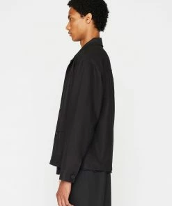 Frame-denim Twill Club Jacket -- Noir Men