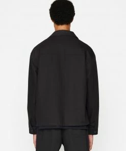 Frame-denim Twill Club Jacket -- Noir Men