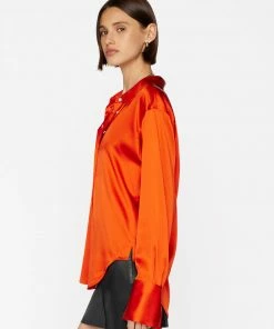 Hot Sale β Frame-denim The Standard π Shirt -- Mandarin π© Women π 9 Frame-denim The Standard Shirt -- Mandarin Women