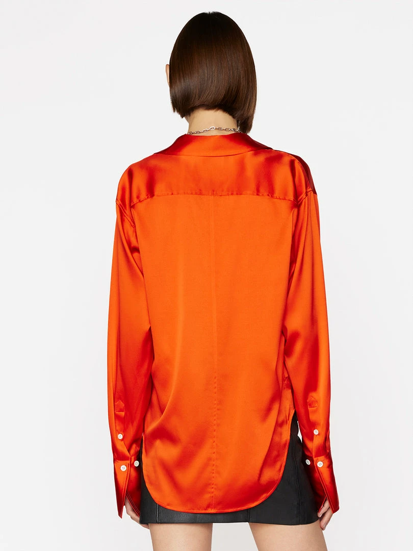 Hot Sale β Frame-denim The Standard π Shirt -- Mandarin π© Women π 6 Frame-denim The Standard Shirt -- Mandarin Women