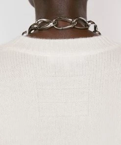 Frame-denim Clean Crewneck Sweater -- Jet Stream Multi