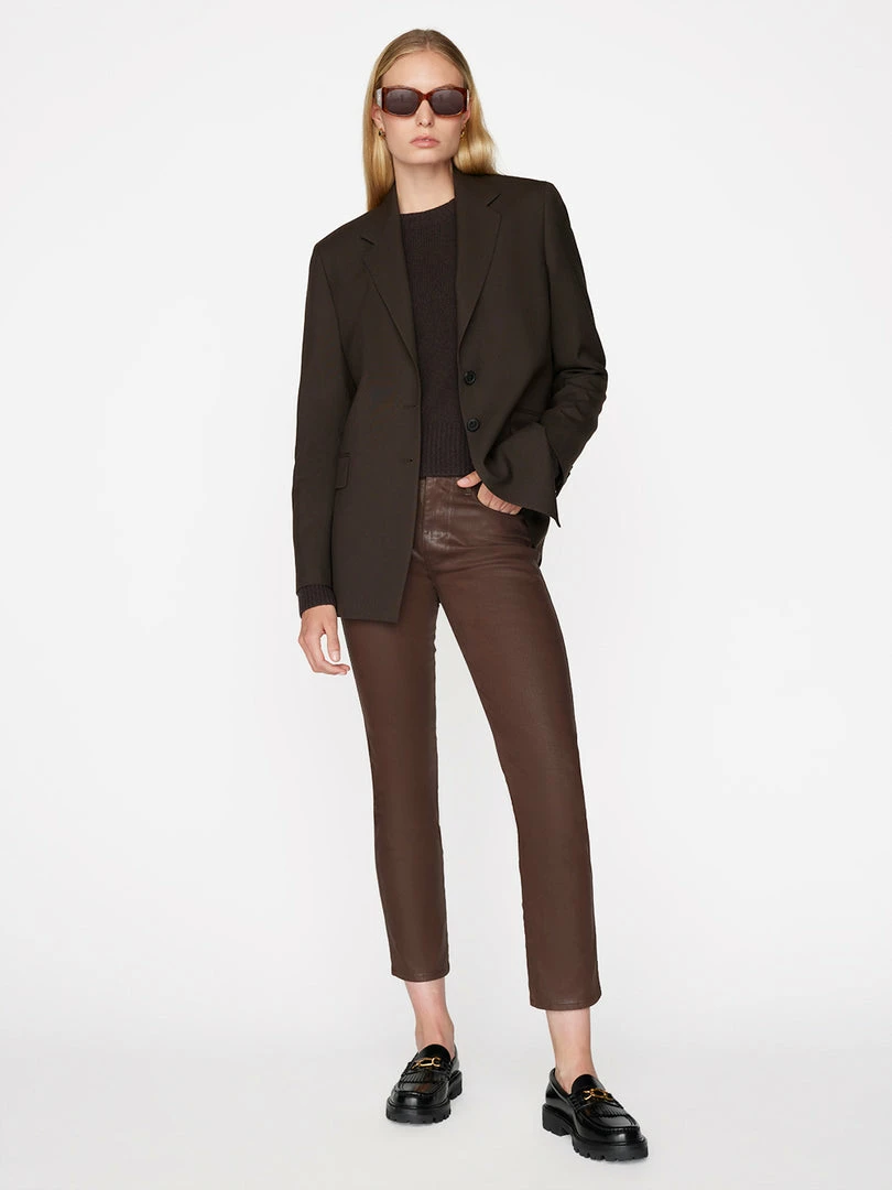 Outlet π₯ Frame-denim π© Women Le Sylvie -- Dark Chocolate 𧨠2 Frame-denim Women Le Sylvie -- Dark Chocolate