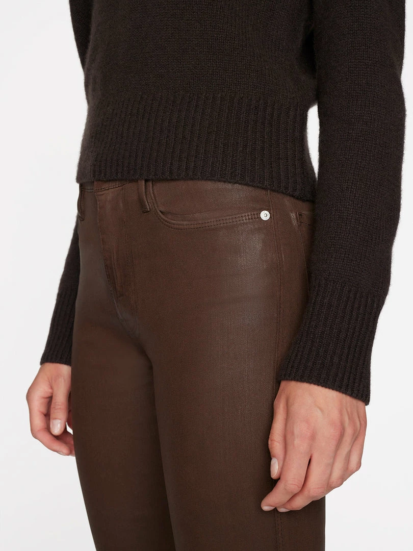 Outlet π₯ Frame-denim π© Women Le Sylvie -- Dark Chocolate 𧨠3 Frame-denim Women Le Sylvie -- Dark Chocolate