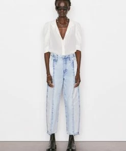Frame-denim Gillian Top -- Off White