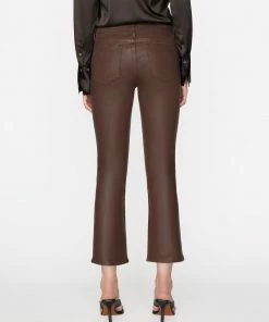 New 𧨠Frame-denim Le Crop Mini Boot -- Dark Chocolate π 11 Frame-denim Le Crop Mini Boot -- Dark Chocolate