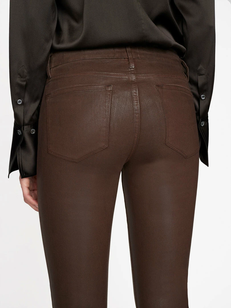 New 𧨠Frame-denim Le Crop Mini Boot -- Dark Chocolate π 5 Frame-denim Le Crop Mini Boot -- Dark Chocolate