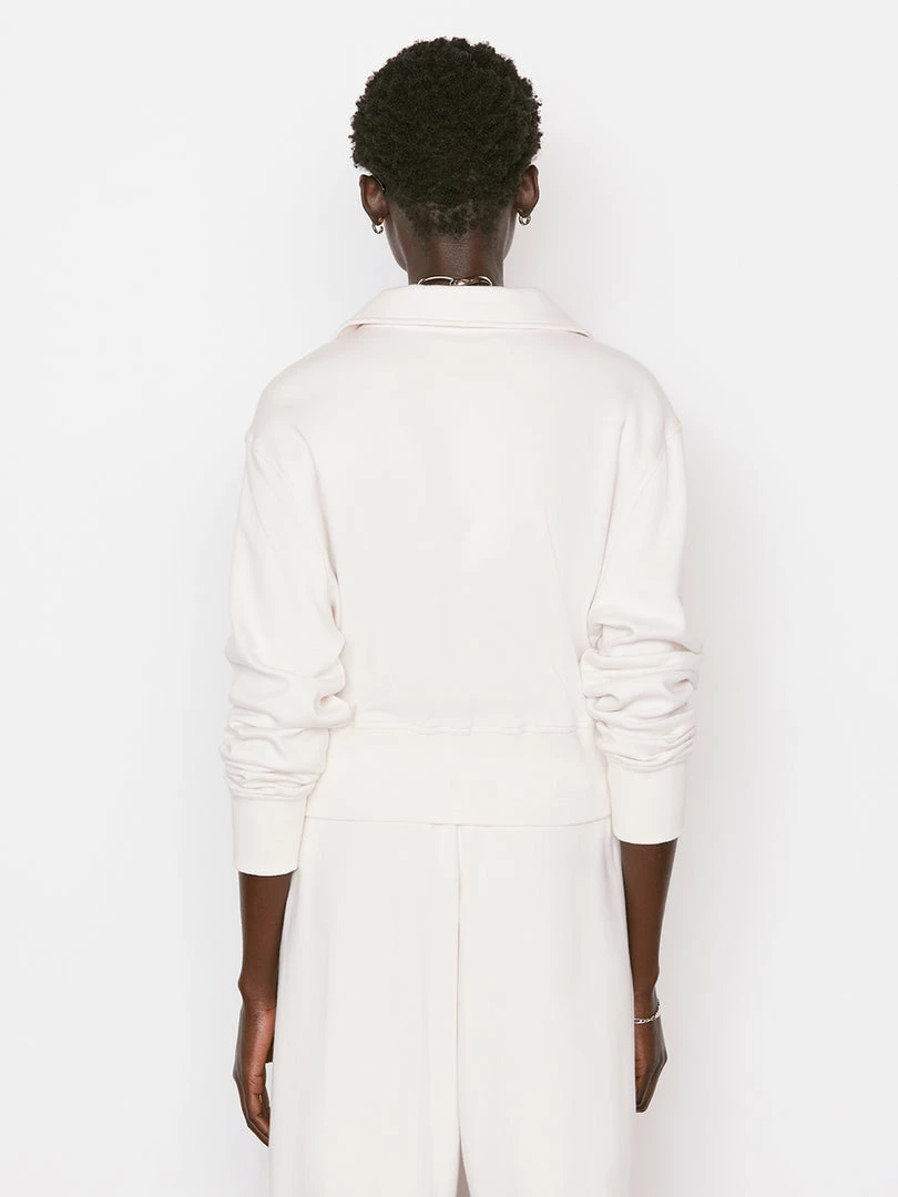 Coupon π Frame-denim π© Women Shrunken Track Jacket -- Bone π€© 6 Frame-denim Women Shrunken Track Jacket -- Bone