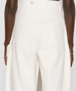 Best deal ⌛ Frame-denim Button Detail Trouser -- Parchment ✔️ 12 Frame-denim Button Detail Trouser -- Parchment