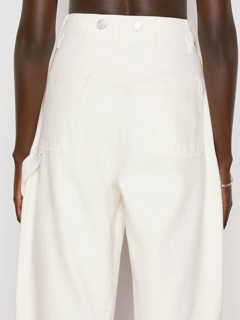 Best deal ⌛ Frame-denim Button Detail Trouser -- Parchment ✔️ 6 Frame-denim Button Detail Trouser -- Parchment