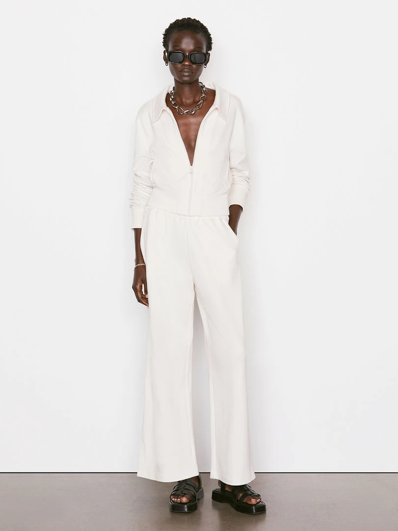 Coupon π Frame-denim Wide Leg Track Pant -- Bone π 2 Frame-denim Wide Leg Track Pant -- Bone