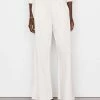 Frame-denim Wide Leg Track Pant -- Bone