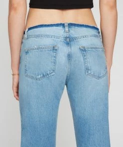 Hot Sale π Frame-denim Raw Waist Le Slouch -- Bluejay Rips π₯ 12 Frame-denim Raw Waist Le Slouch -- Bluejay Rips