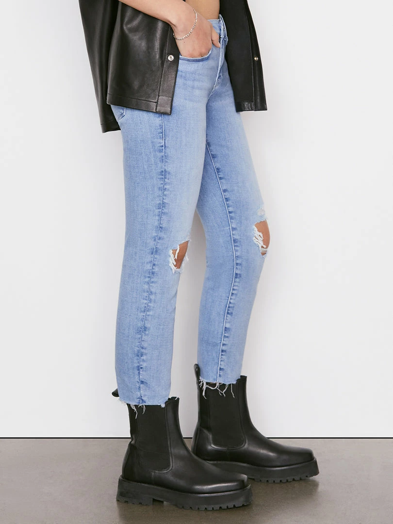 Flash Sale π€© Frame-denim π© Women Le Garcon Crop -- Cebu Rips β 4 Frame-denim Women Le Garcon Crop -- Cebu Rips