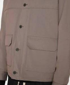 Flash Sale π Frame-denim Men Twill Club Jacket -- Walnut π 8 Frame-denim Men Twill Club Jacket -- Walnut