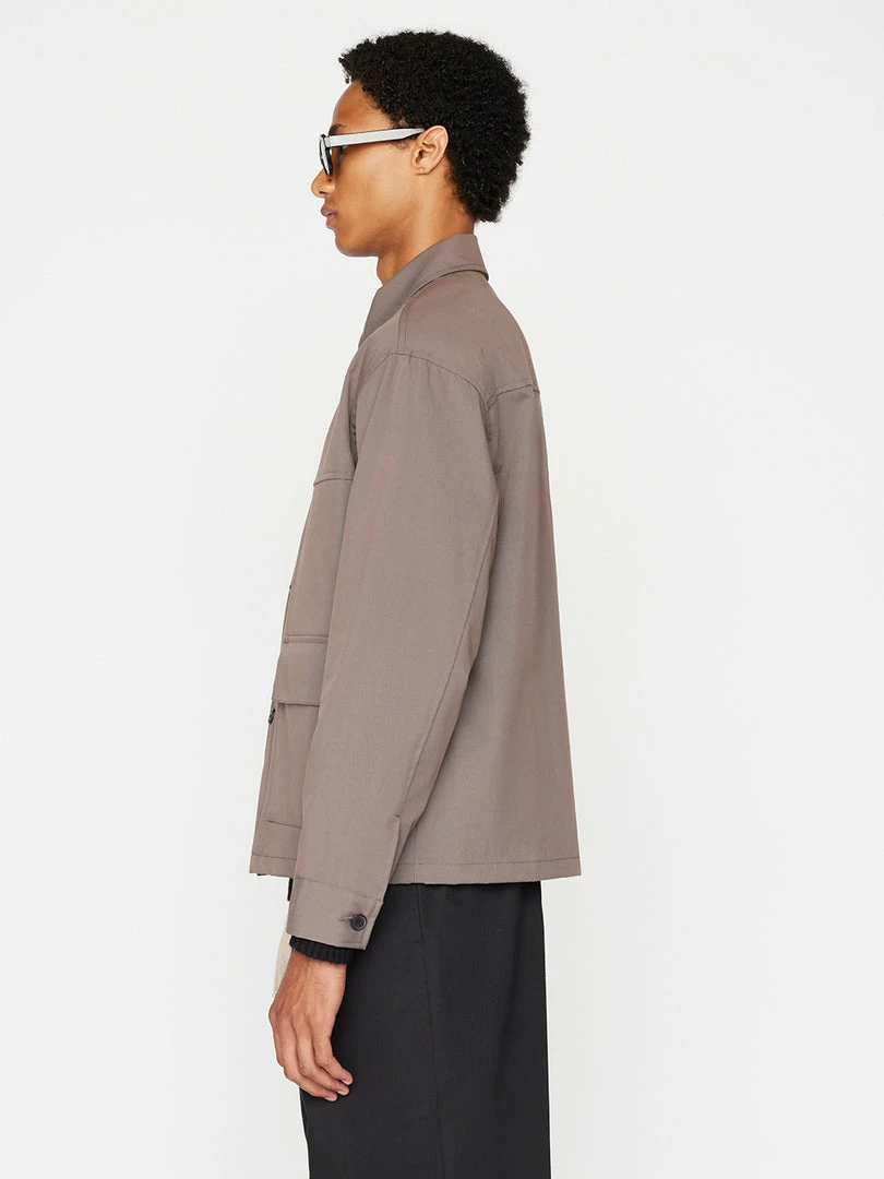 Flash Sale π Frame-denim Men Twill Club Jacket -- Walnut π 5 Frame-denim Men Twill Club Jacket -- Walnut